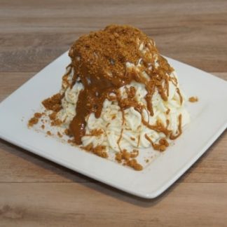 Spaghettibecher Karamellkeks