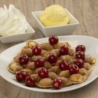 Bubble-Waffel Kirsch