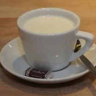 Heiße weiße Schokolade