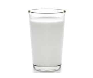 Glas Milch