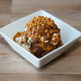 Toffee-Schoko-Becher