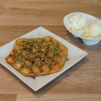 Bubble-Waffel Pistazien