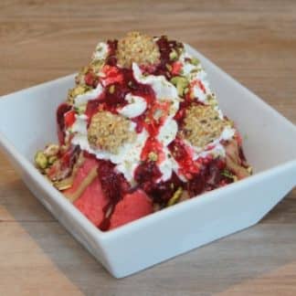 Himbeer-Giotto-Becher